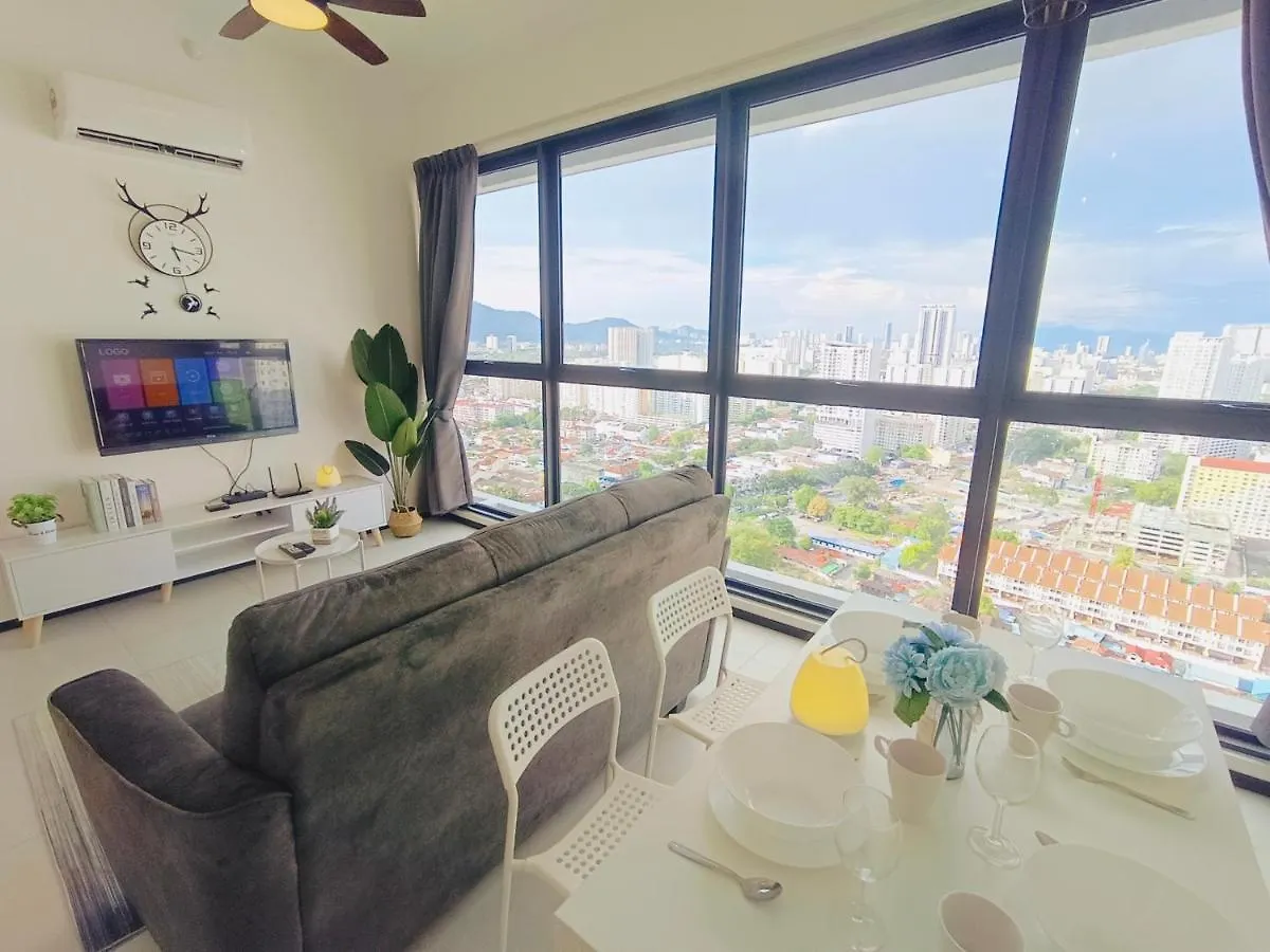 Infinity Pool, Georgetown, Up To 11 Pax, 2 Bedrooms, 2 Bathrooms, 2 Car Parks By Star Home Jelutong 0*,  Μαλαισία