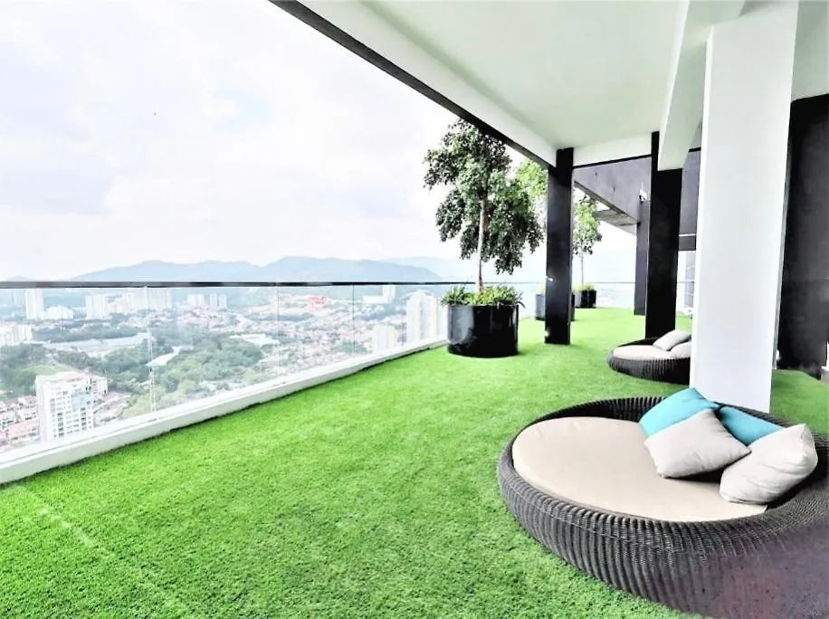 Διαμέρισμα Infinity Pool, Georgetown, Up To 11 Pax, 2 Bedrooms, 2 Bathrooms, 2 Car Parks By Star Home Jelutong